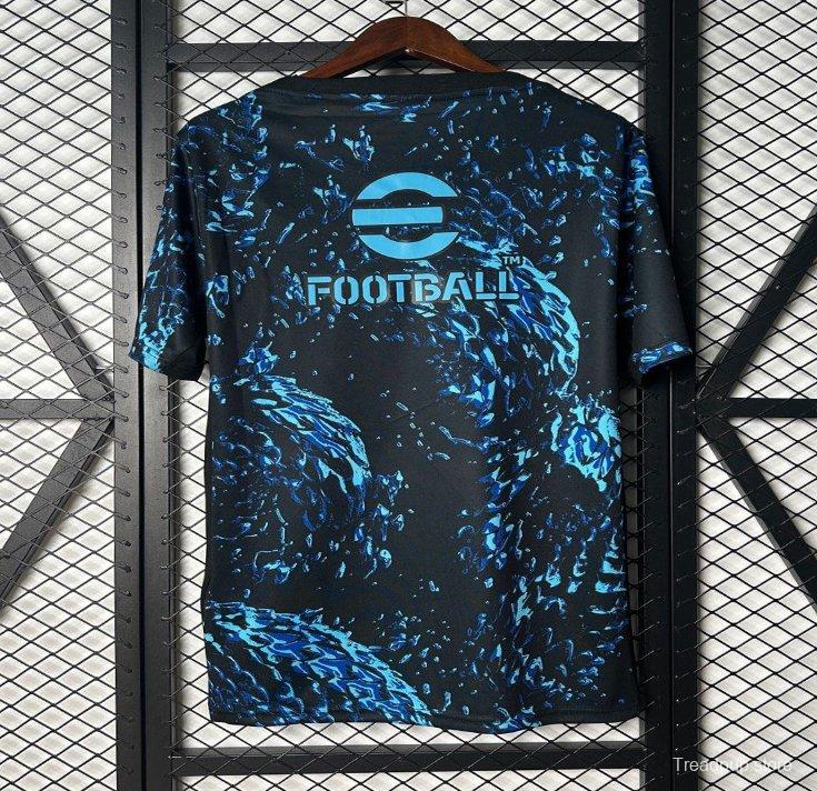 25/26 Inter Milan Black with Blue Snake Pattern Jersey