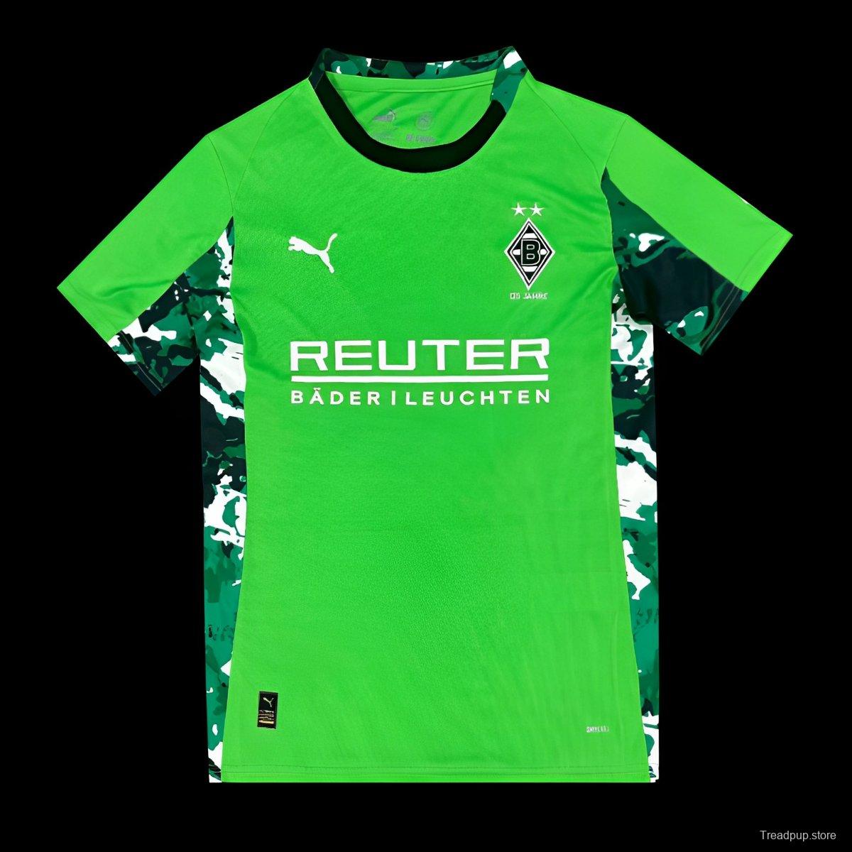 25/26 Borussia Mönchengladbach Away Green Jersey