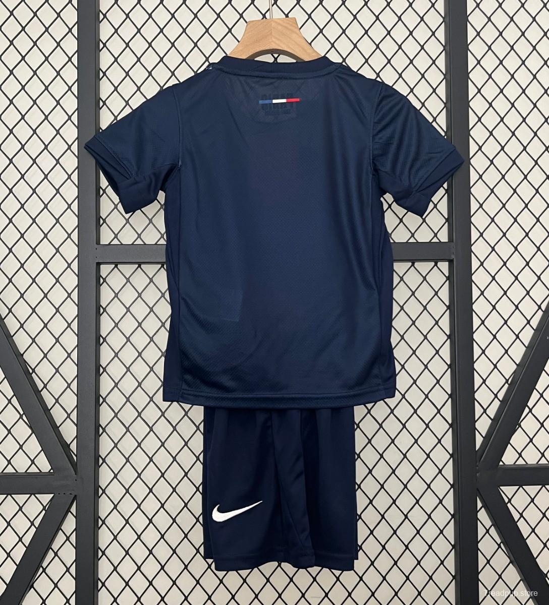 1 Star 24/25 Kids PSG Home Jersey