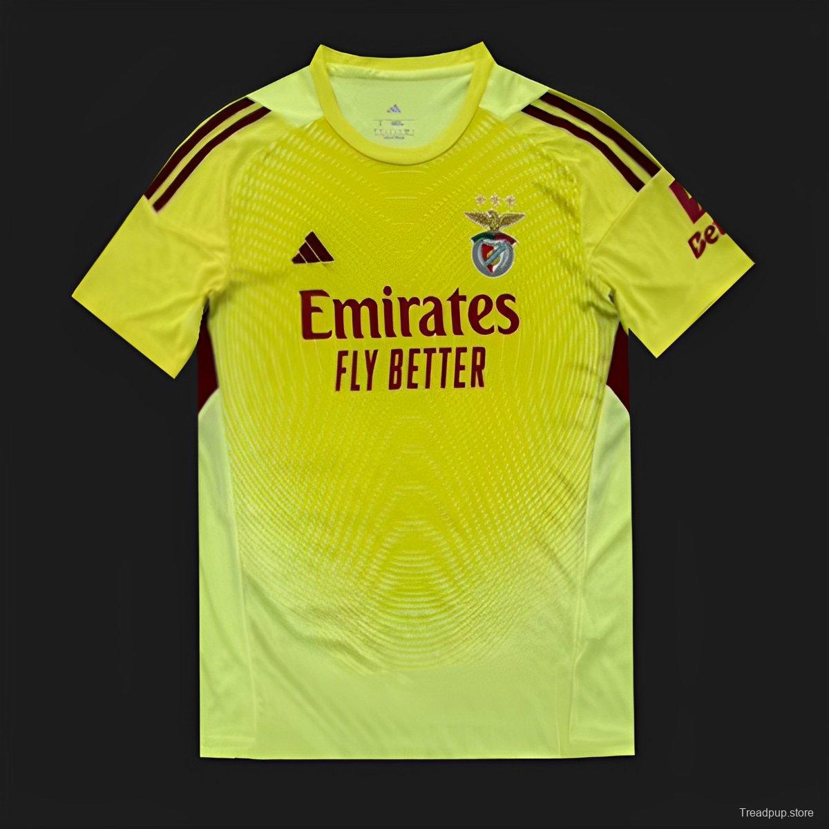 25/26 Benfica Yellow Goalkeeper Jersey