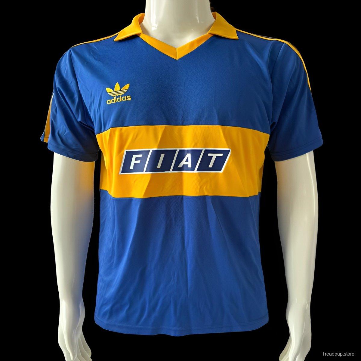 Retro 90/91 Boca Juniors Home Jersey