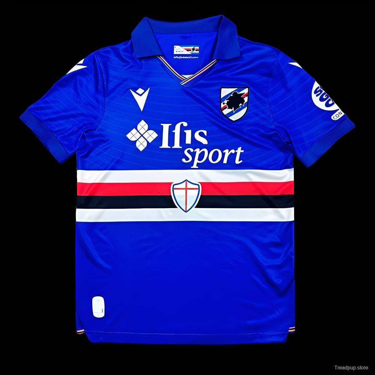 25/26 Sampdoria Home Jersey