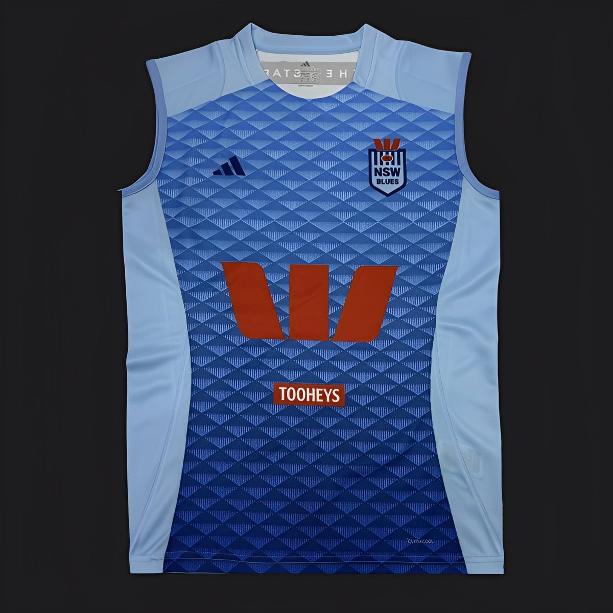 2026 NSW Blues Sky Blue with Diamond Pattern Women's Jersey