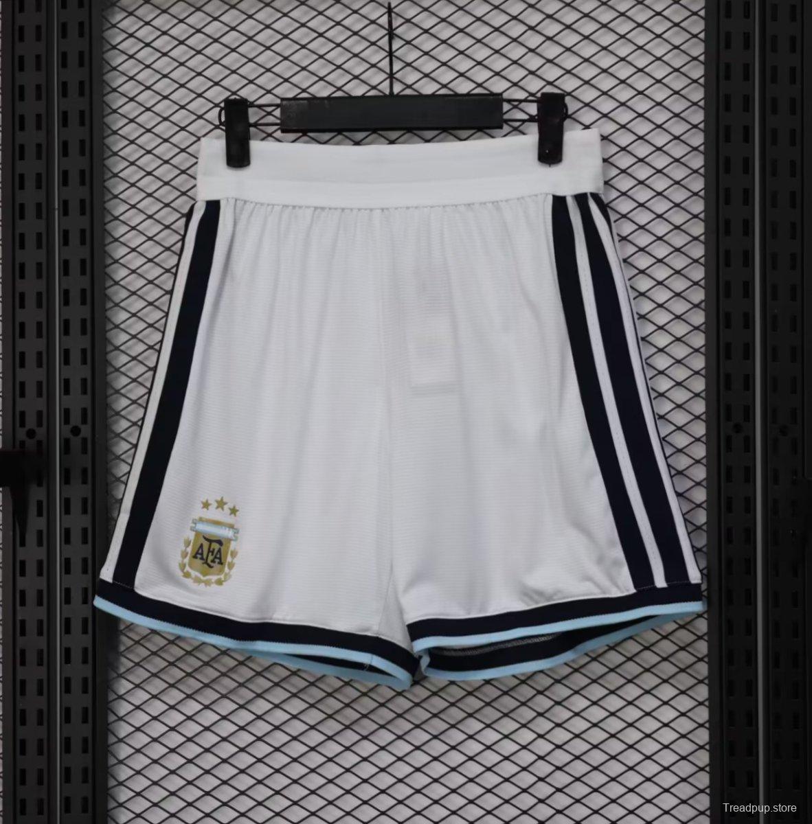 Player Version 2026 Argentina Home Shorts
