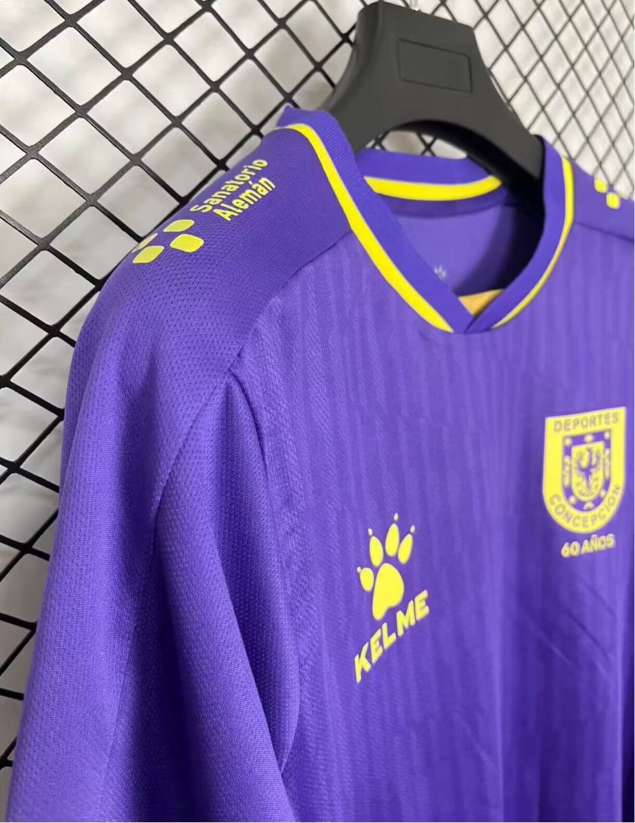 25/26 CD Huachipato 60Th Anniversary Purple Jersey