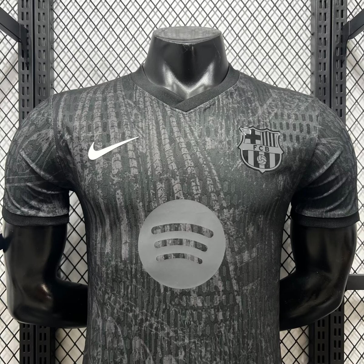 Player Version 25/26 FC Barcelona Black Special Edition Soccer Jersey
