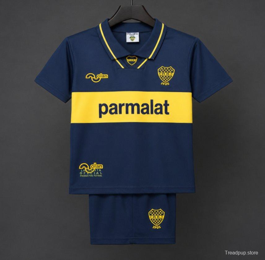 Retro Kids 93/95 Boca Juniors Home Jersey