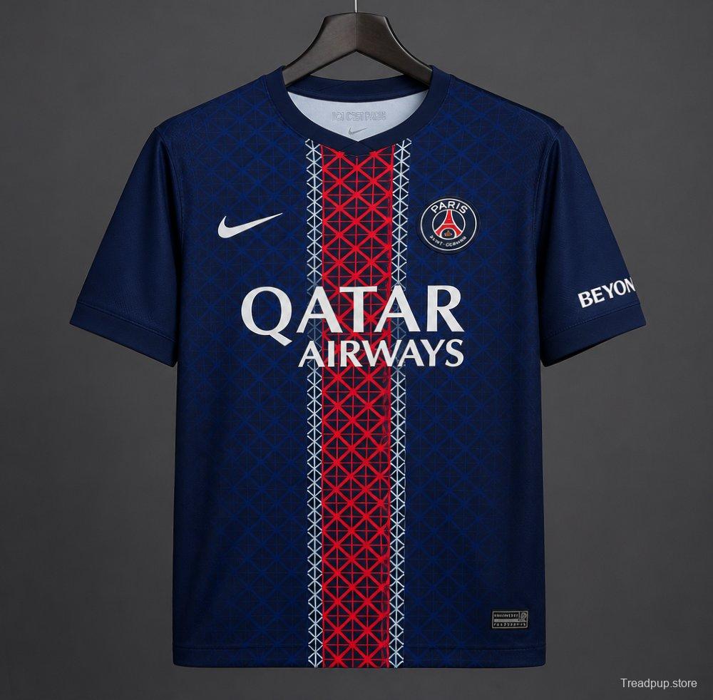 25/26 PSG Home Jersey With O.Dembélé 10 Labubu Printing