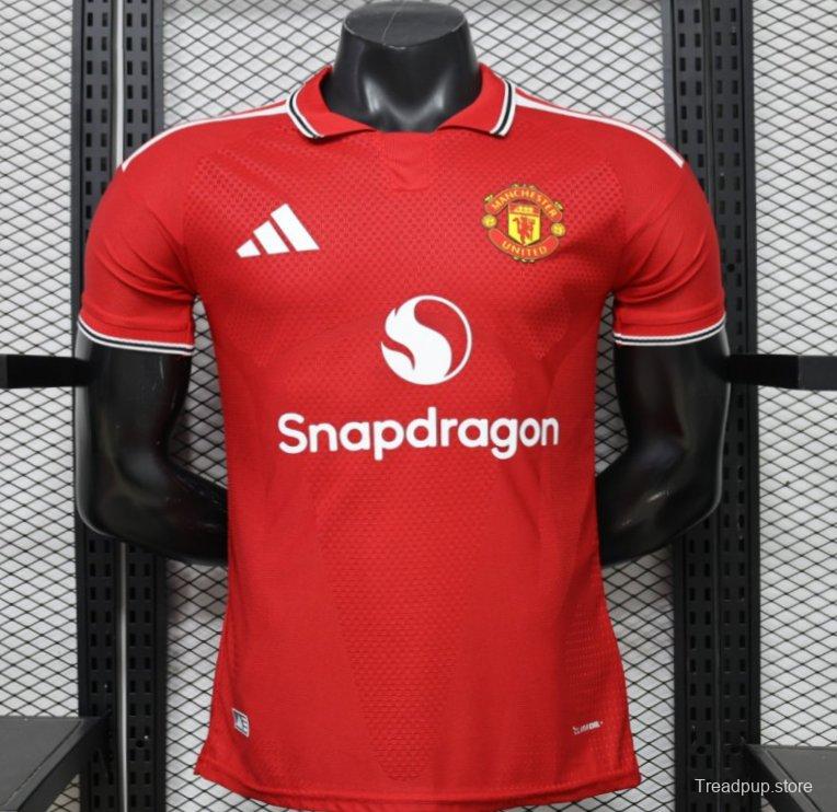 Player Version 26/27 Manchester United Red Home Jersey
