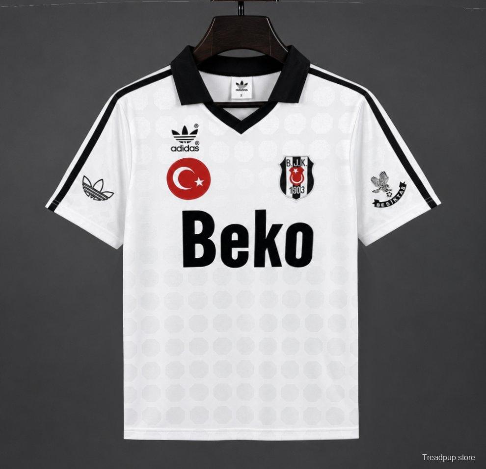 Retro 90/91 Besiktas Home Jersey